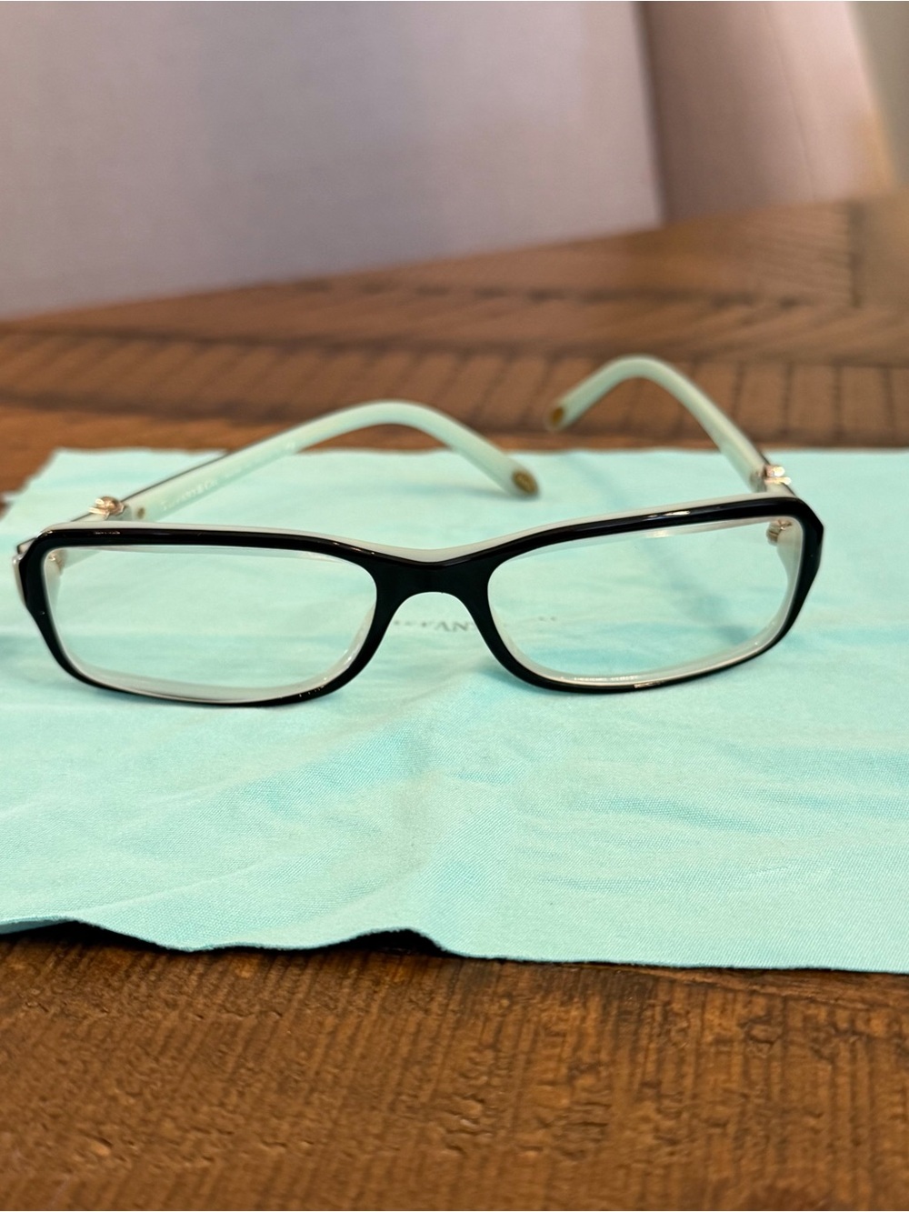 Tiffany & Co. Full-Rim Square/Rectangle Shape with White Case